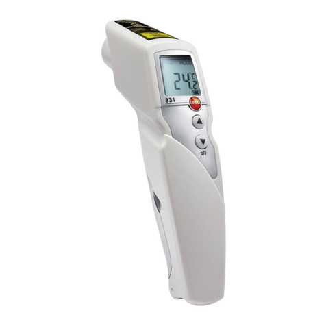 TESTO 831 User manual