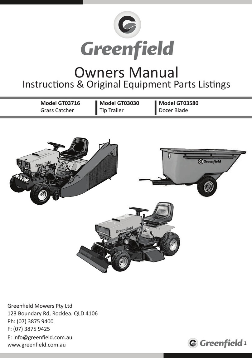 Greenfield GT03716 owner's manual