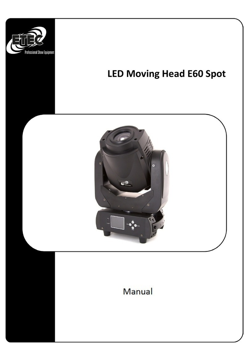 Etec E60 Spot manual