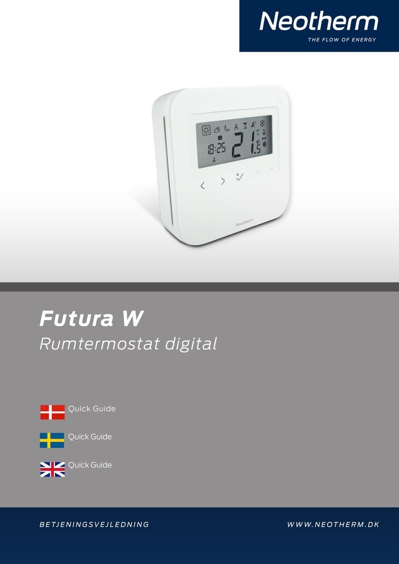 Neotherm Futura W quick guide