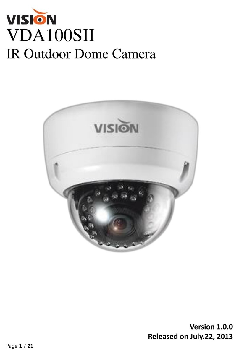 Vision VDA100SII User manual