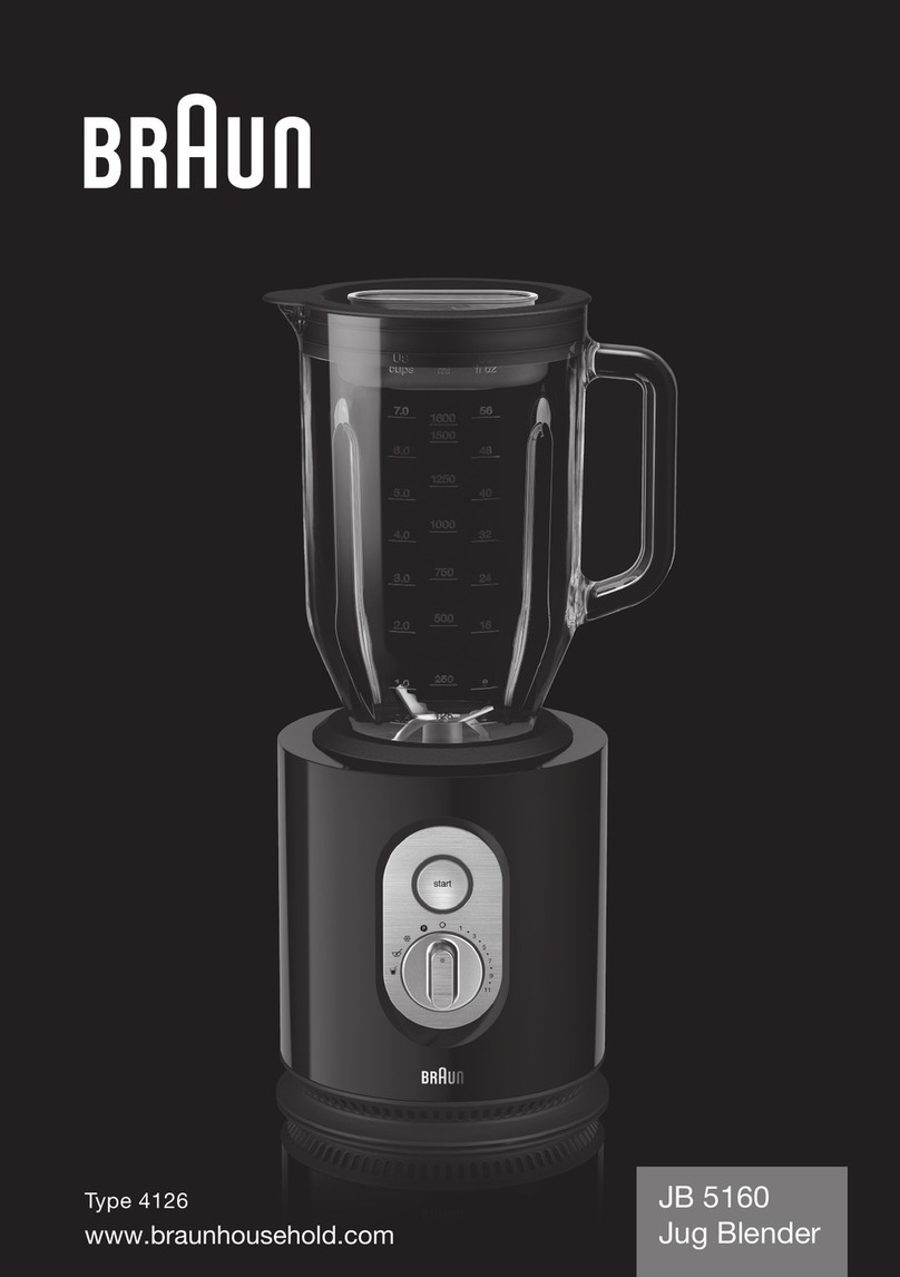 DeLonghi Braun JB 5160 User manual