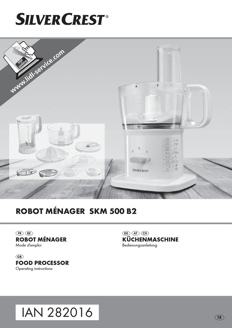 Silvercrest SKM 500 B2 operating instructions