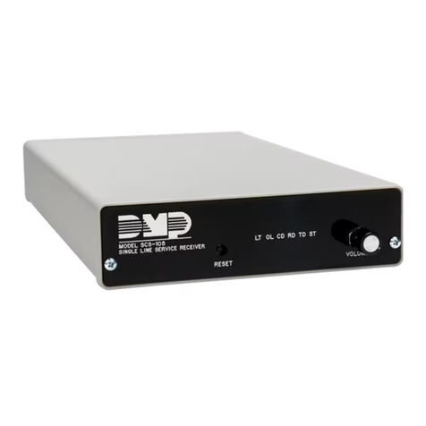 DMP Electronics SCS-105 installation guide