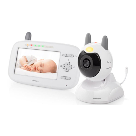 Topcom BABYVIEWER KS-4248 User manual
