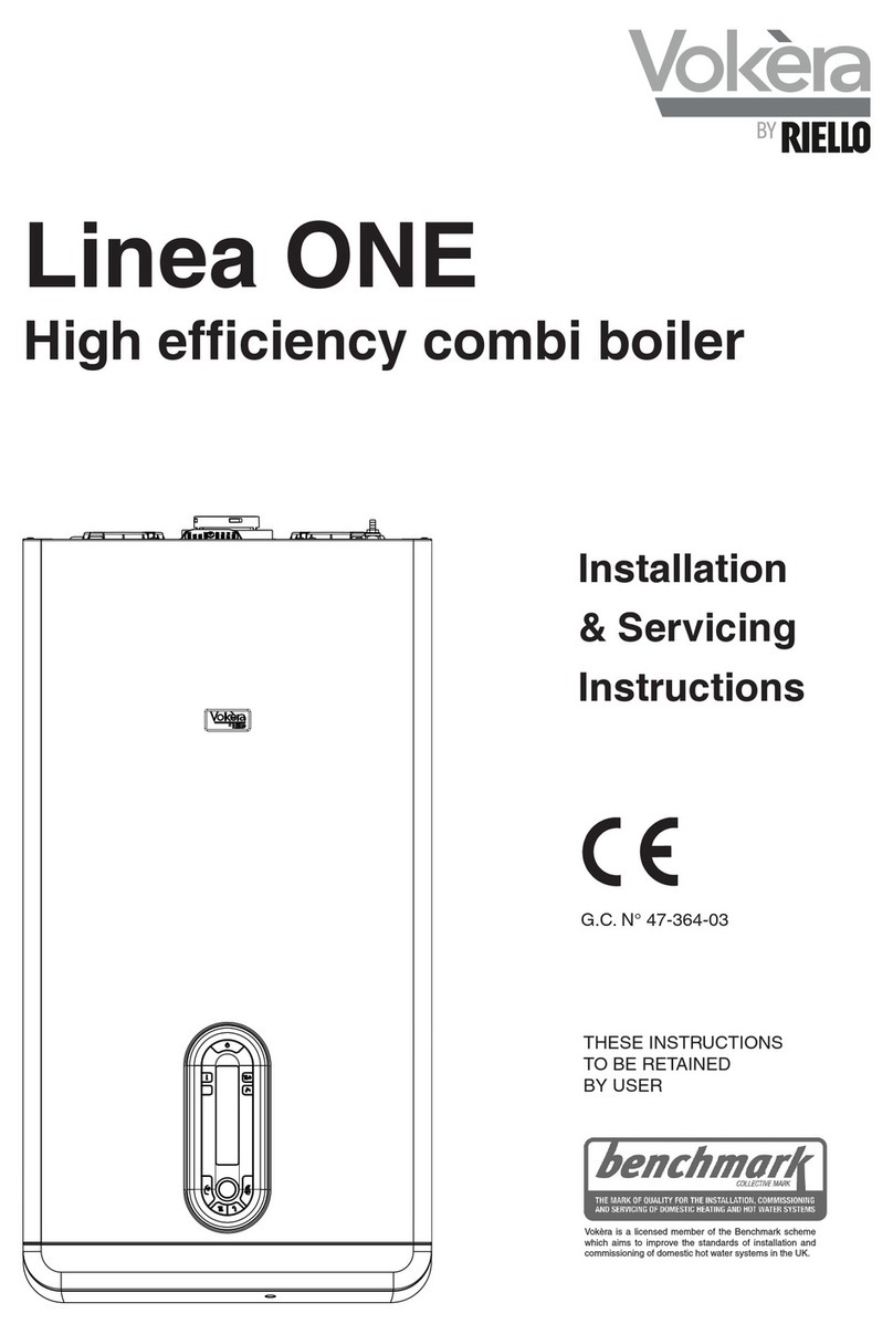 Riello Vokera Linea ONE Installation & servicing instructions Riello Vokera Linea ONE Installation & servicing instructions