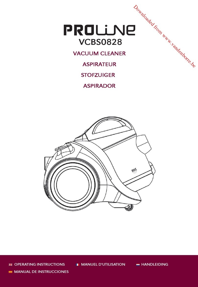 Proline VCBS0828 User manual Proline VCBS0828 User manual