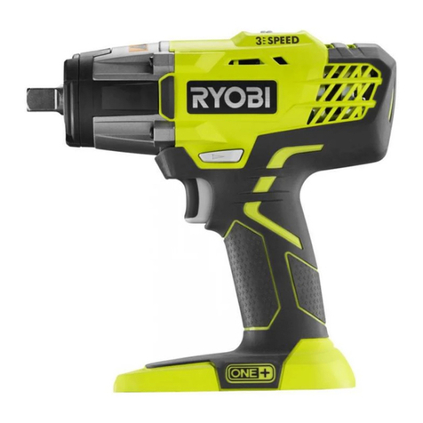 Ryobi R18IW3 User manual