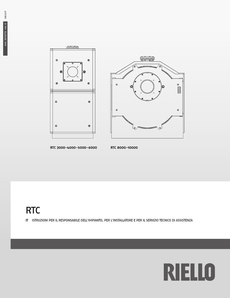 Riello RTC  Series manual
