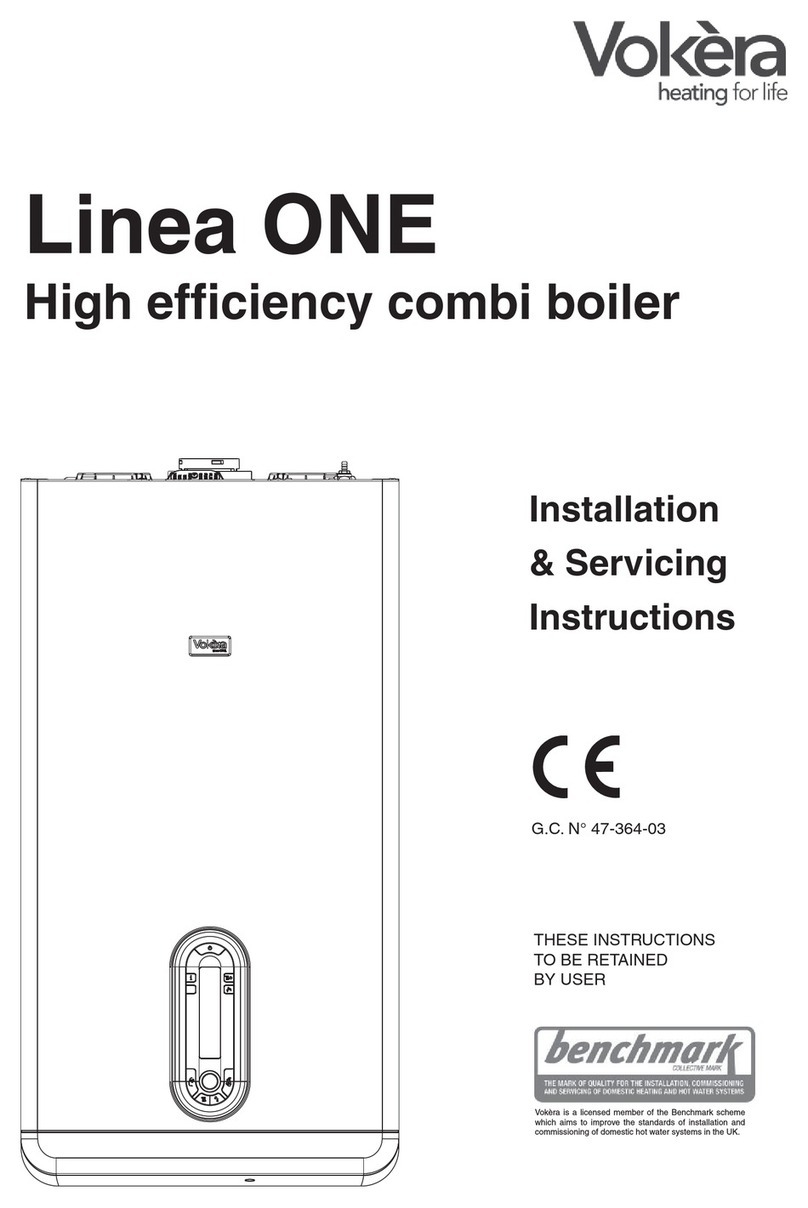 VOKERA Linea Installation & servicing instructions VOKERA Linea Installation & servicing instructions