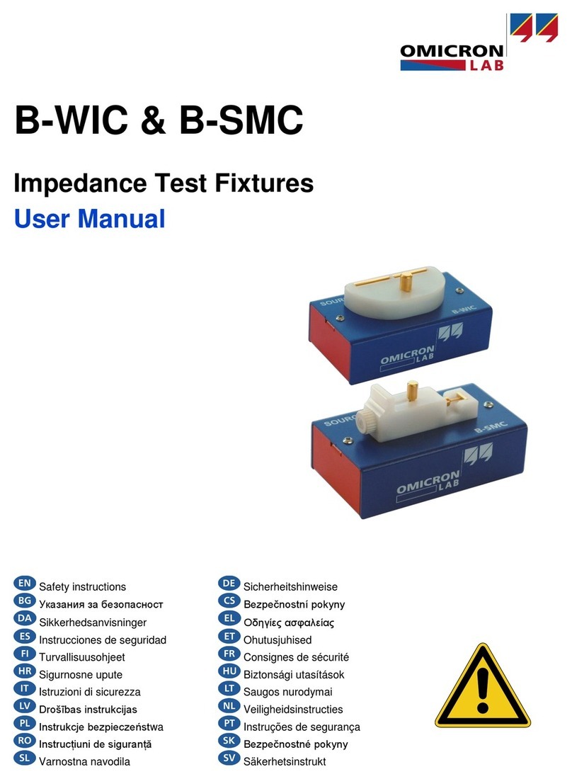 Omicron Lab B-WIC User manual