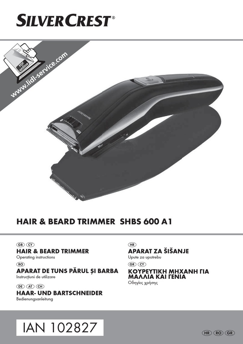 Silvercrest SHBS 600 A1 operating instructions