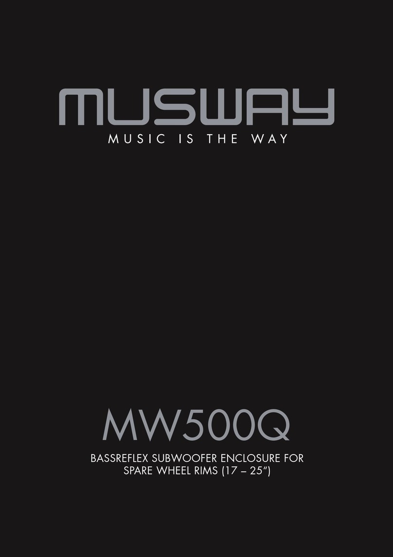 Musway MW500Q quick start guide Musway MW500Q quick start guide