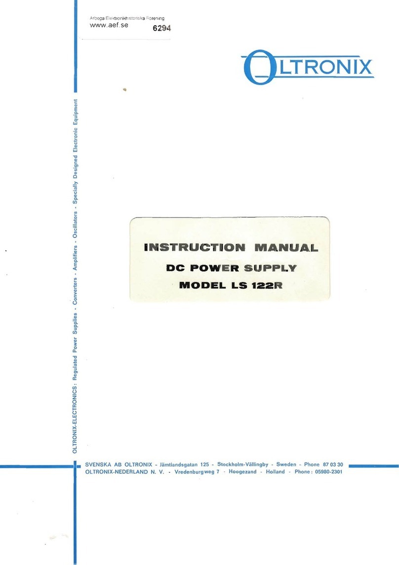 Oltronix LS 122R instruction manual