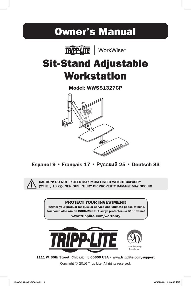Tripp Lite WorkWise WWSS1327CP User manual
