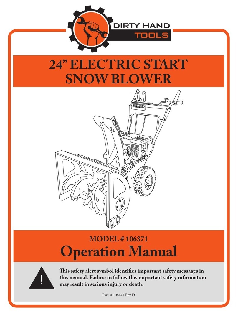 Dirty Hand Tools 106371 Operation manual
