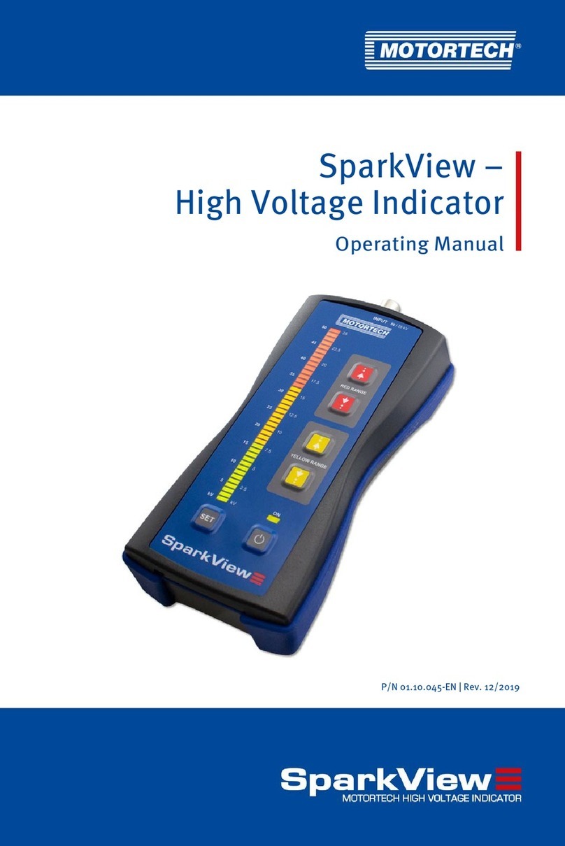 Motortech SparkView operating manual