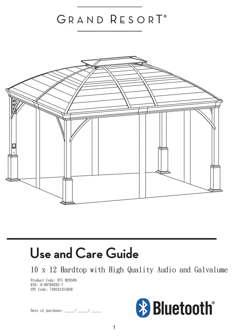 Sears Grand Resort D71 M20509 Use and care guide Sears Grand Resort D71 M20509 Use and care guide