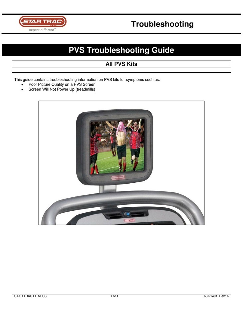 Star Trac PVS Series User manual