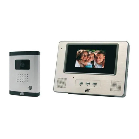 Extel WEVP 626 E BIS User and installation instructions