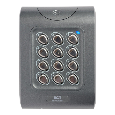 ACT ACTpro MIFARE Series installation manual