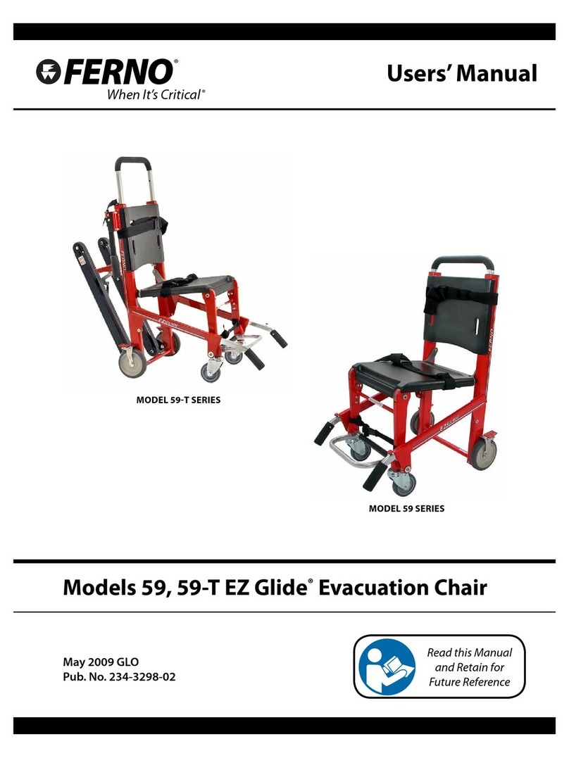 Ferno EZ Glide 59-T Series user manual
