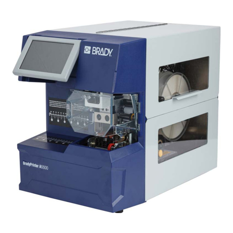 Brady BradyPrinter A5500 User manual