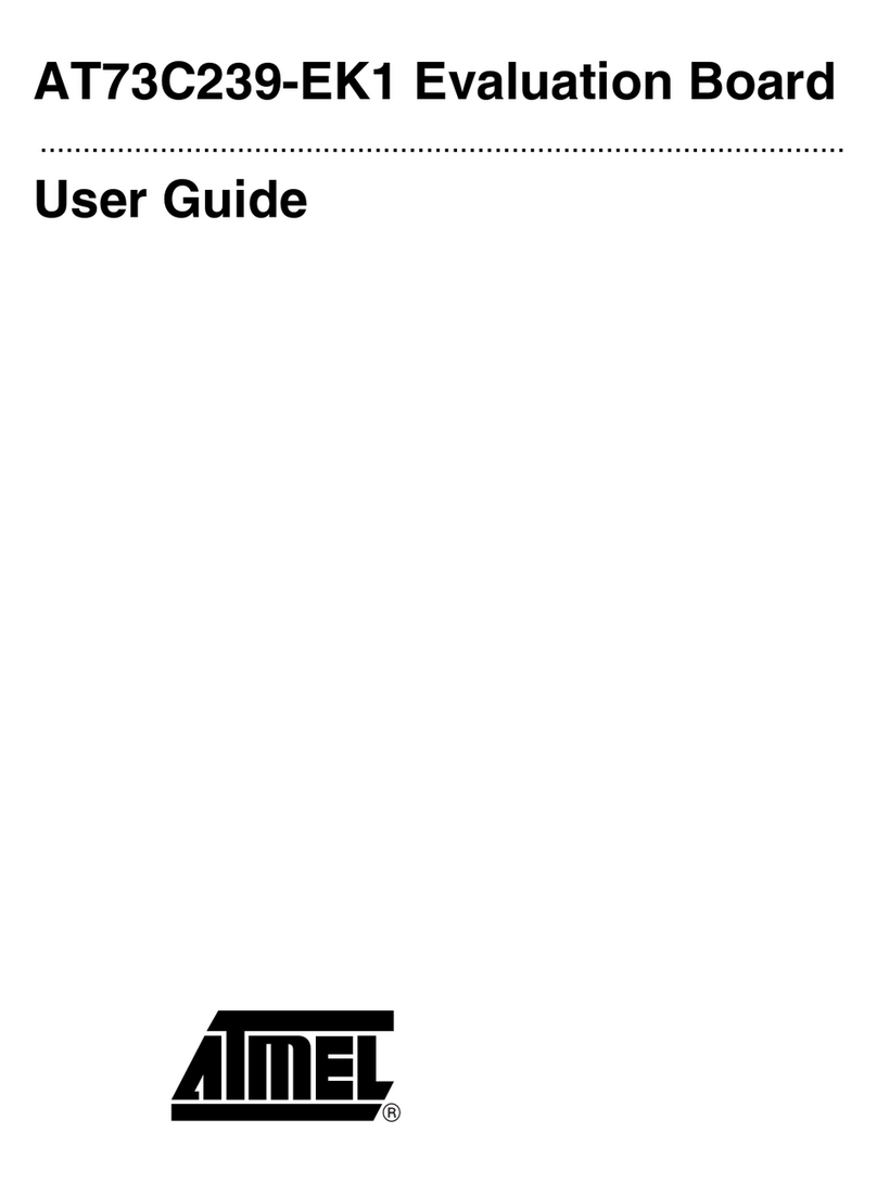 Atmel AT73C239-EK1 User manual