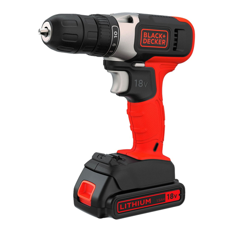 BLACK DECKER BCD001 Original instructions