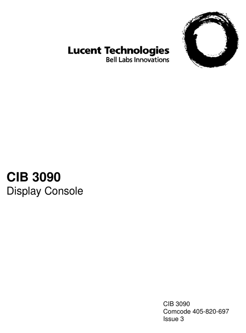 Lucent Technologies Bell Labs CIB 3090 manual