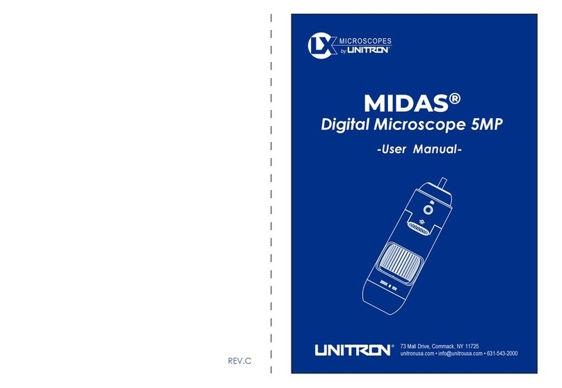 Unitron LX Microscopes MIDAS User manual