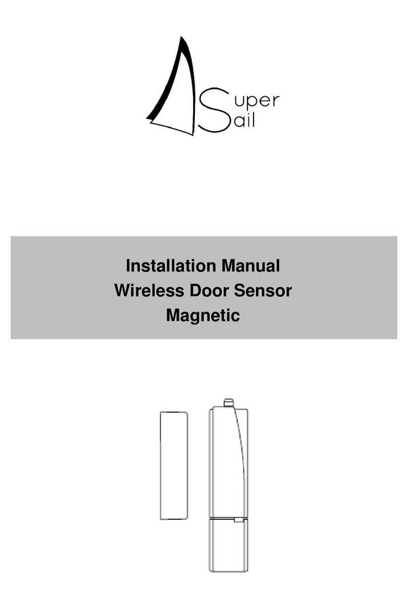SuperSail Door Sensor installation manual