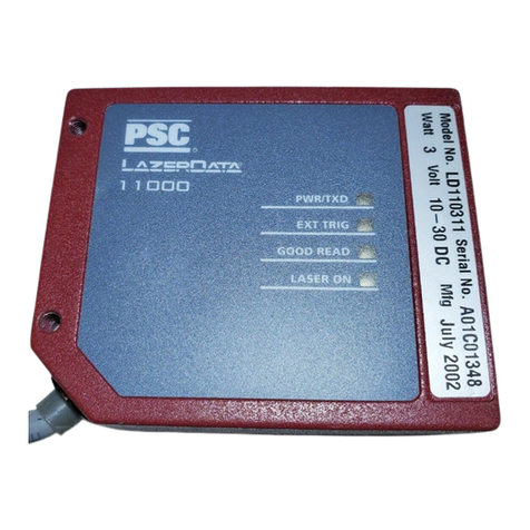 PSC LazerData 11000 Series User manual