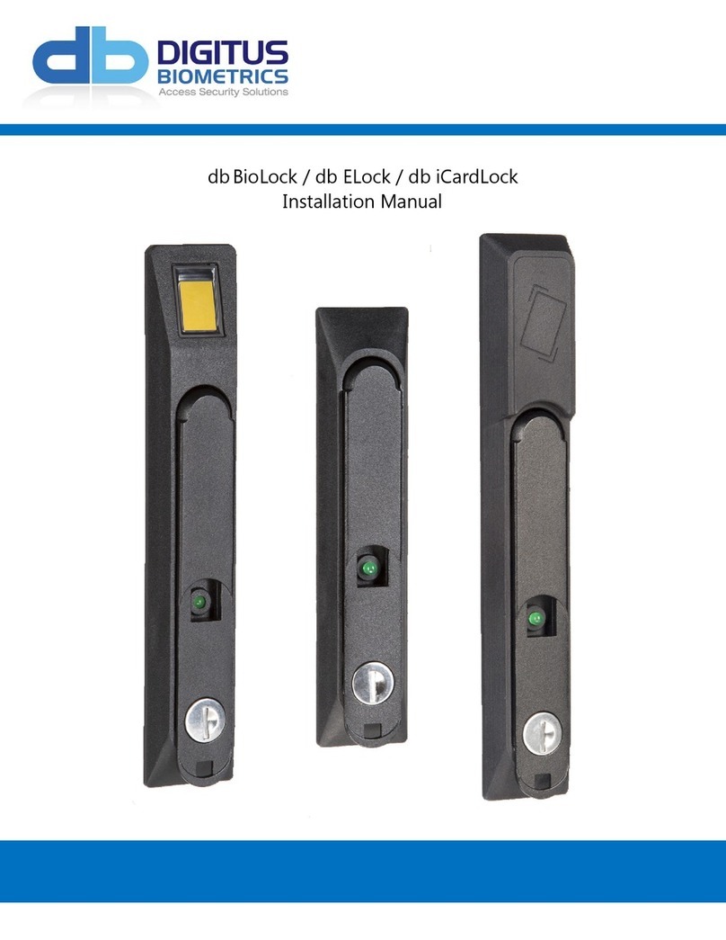 Digitus Biometrics dbBioLock installation manual