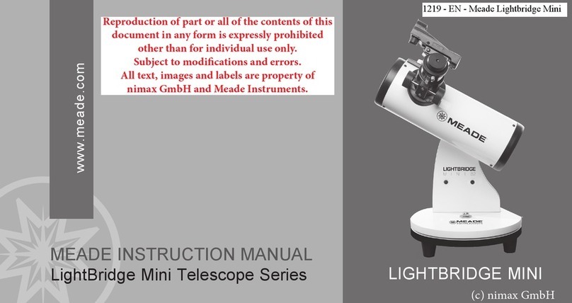 Meade LIGHTBRIDGE mini series User manual Meade LIGHTBRIDGE mini series User manual