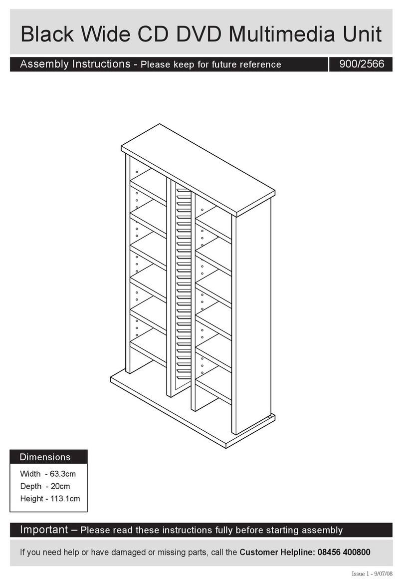 Argos 900/2566 Assembly instructions