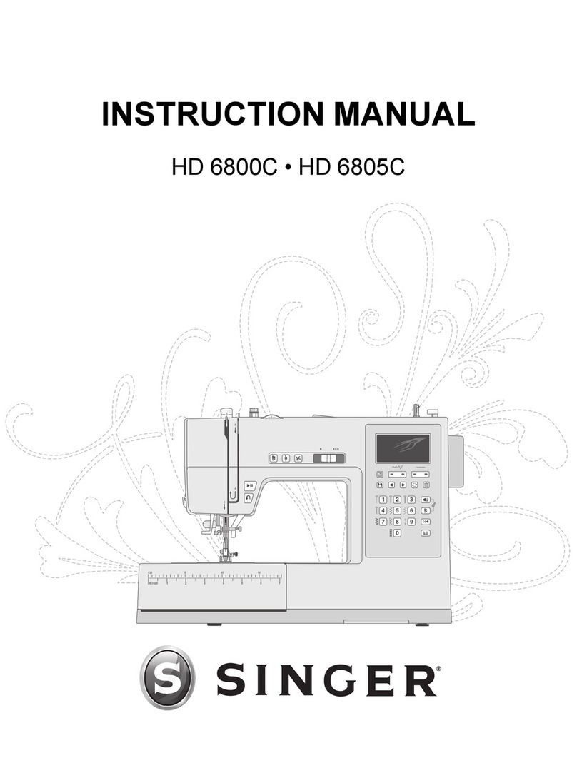 Singer HD 6800C User manual Singer HD 6800C User manual