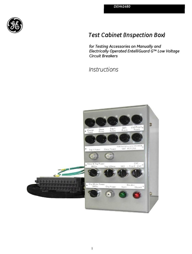 GE EntelliGuard G User manual