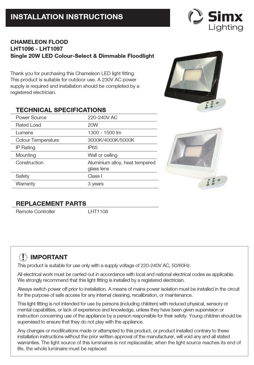 SImx CHAMELEON LHT1096 installation instructions