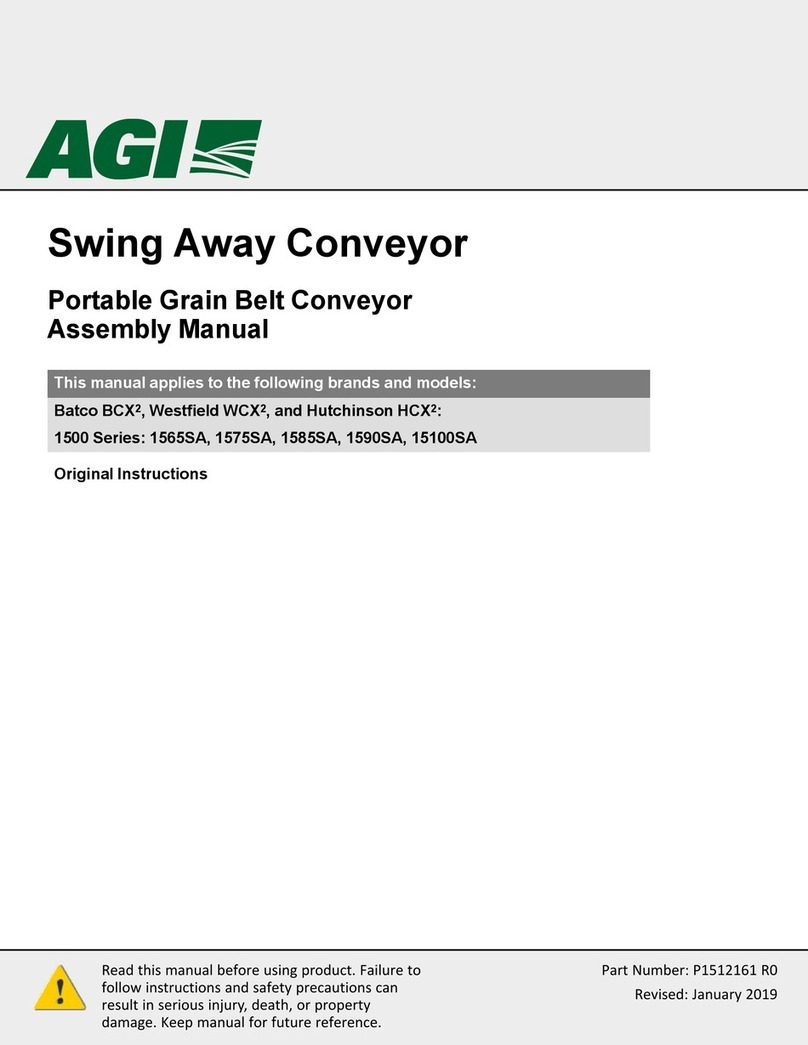 AGI WESTFIELD 1500 Series Assembly manual