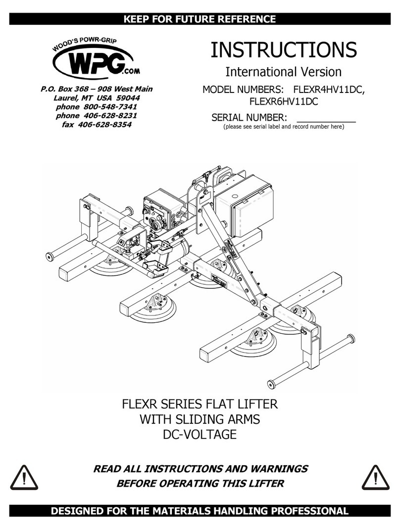 WPG FLEXR Series User manual