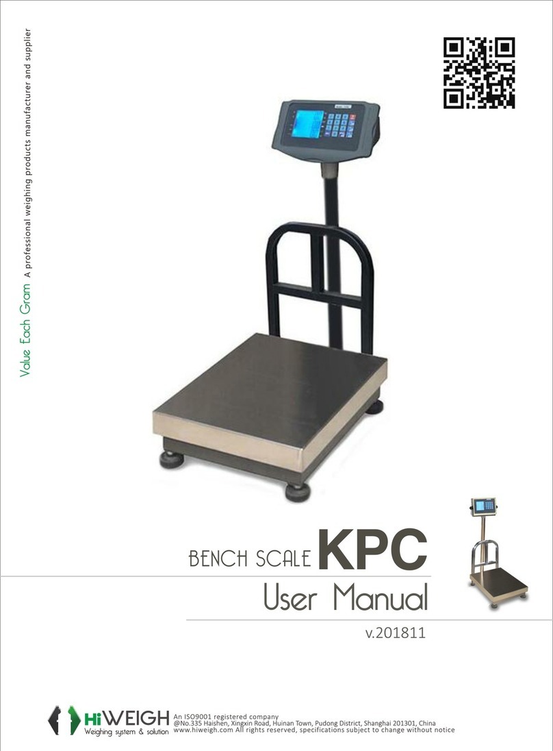 HiWeigh KPC user manual