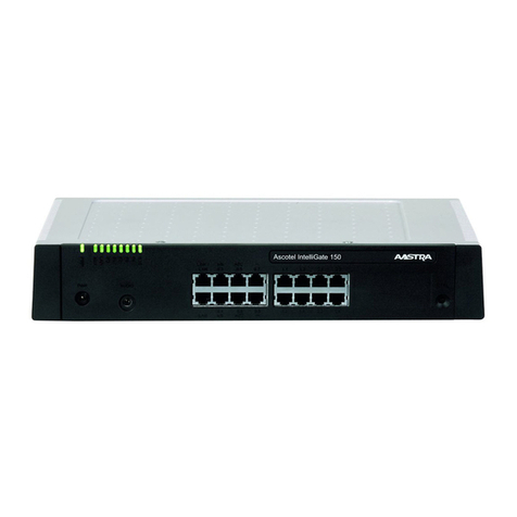 Aastra IntelliGate A150 System manual