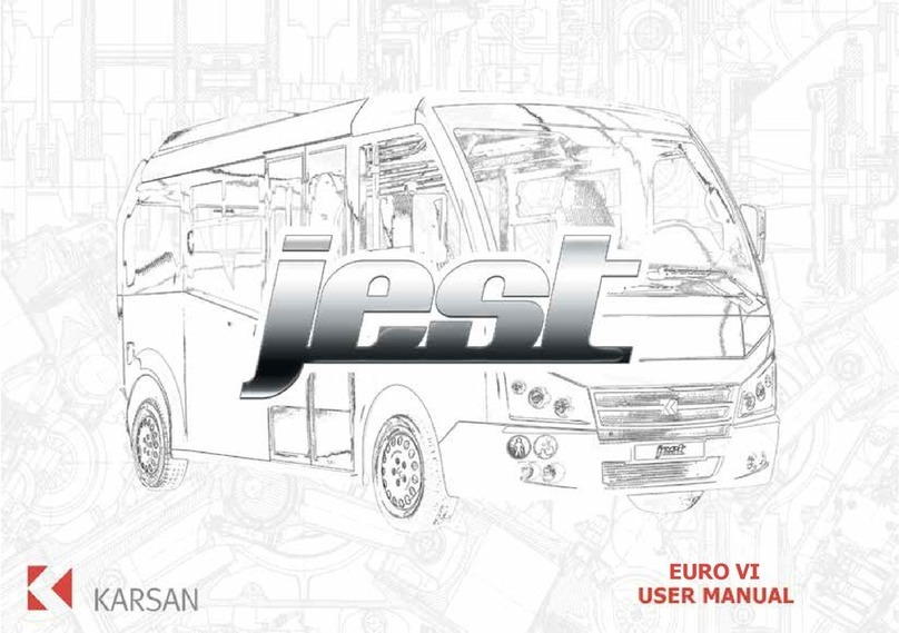 Karsan Jest Euro VI User manual