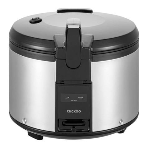 Cuckoo SR-4600 User manual