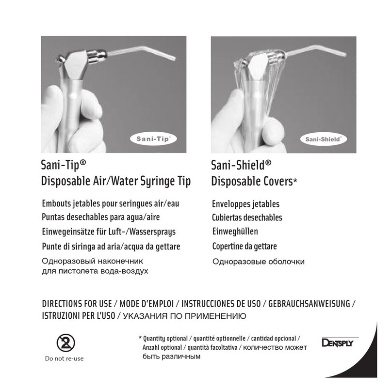 DENTSPLY Sani-Tip Manual DENTSPLY Sani-Tip Manual
