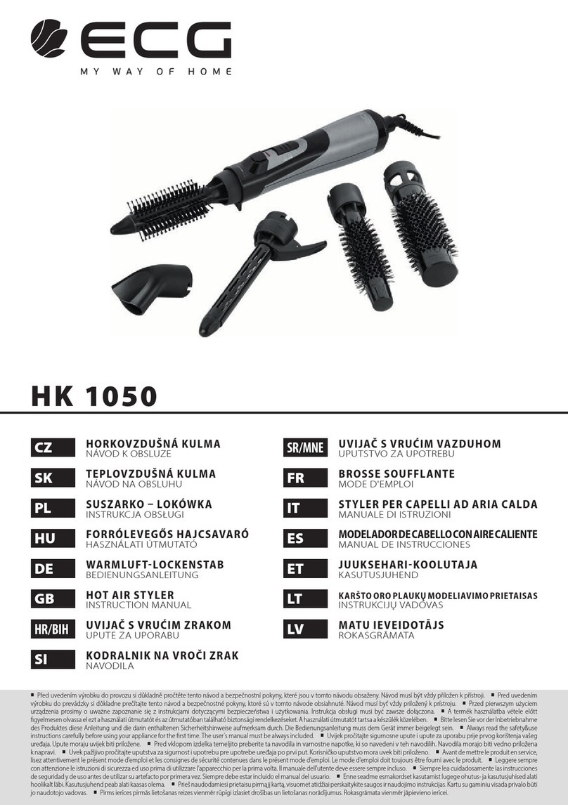 ECG HK 1050 User manual