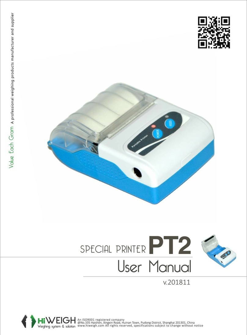 HiWeigh PT2 user manual