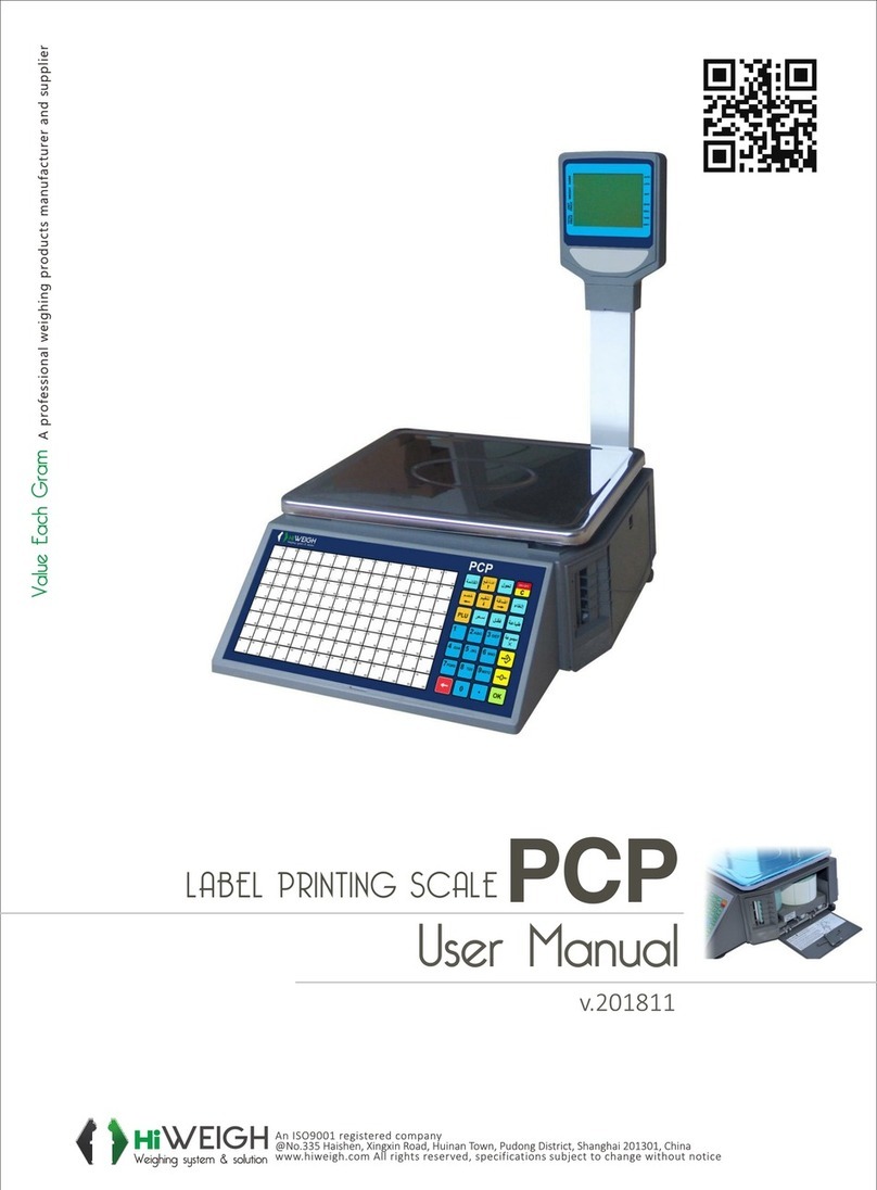 HiWeigh PCP User manual