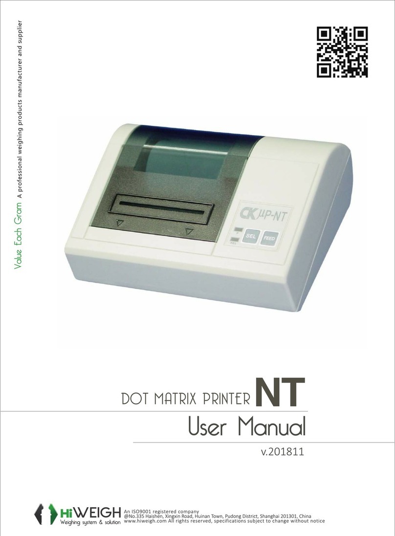 HiWeigh NT User manual